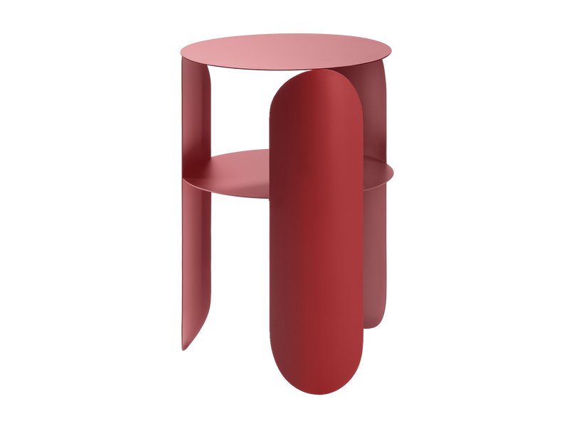 Журнальный стол Блум Красный